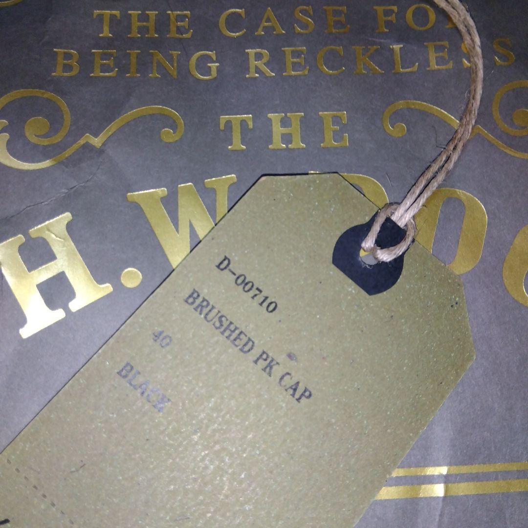 【美品】THE H.W.DOG&CO. BRUSHED PK CAP