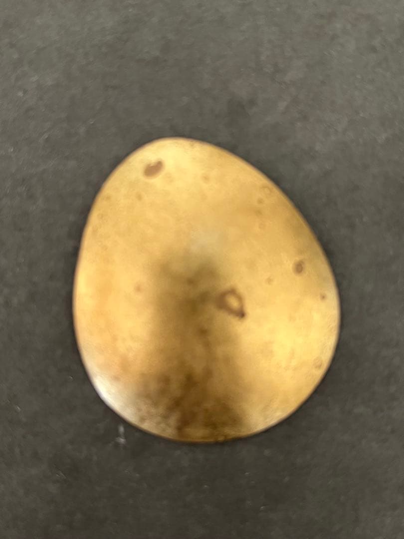 坂野友紀 しずく豆皿2枚セット 真鍮希少 大人気