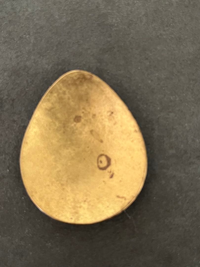 坂野友紀 しずく豆皿2枚セット 真鍮希少 大人気