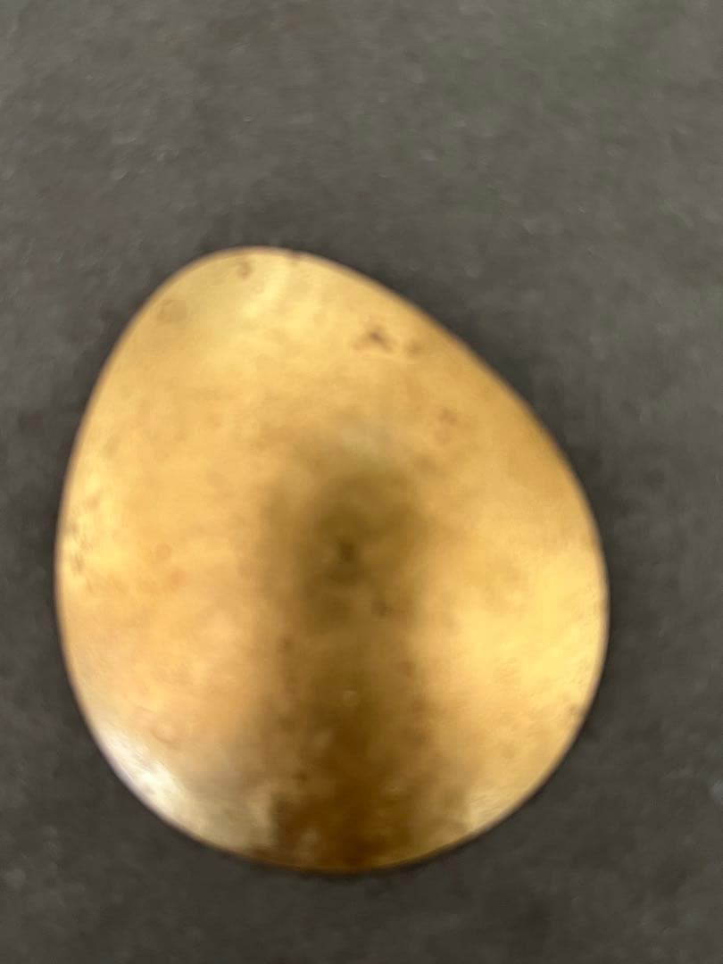 坂野友紀 しずく豆皿2枚セット 真鍮希少 大人気