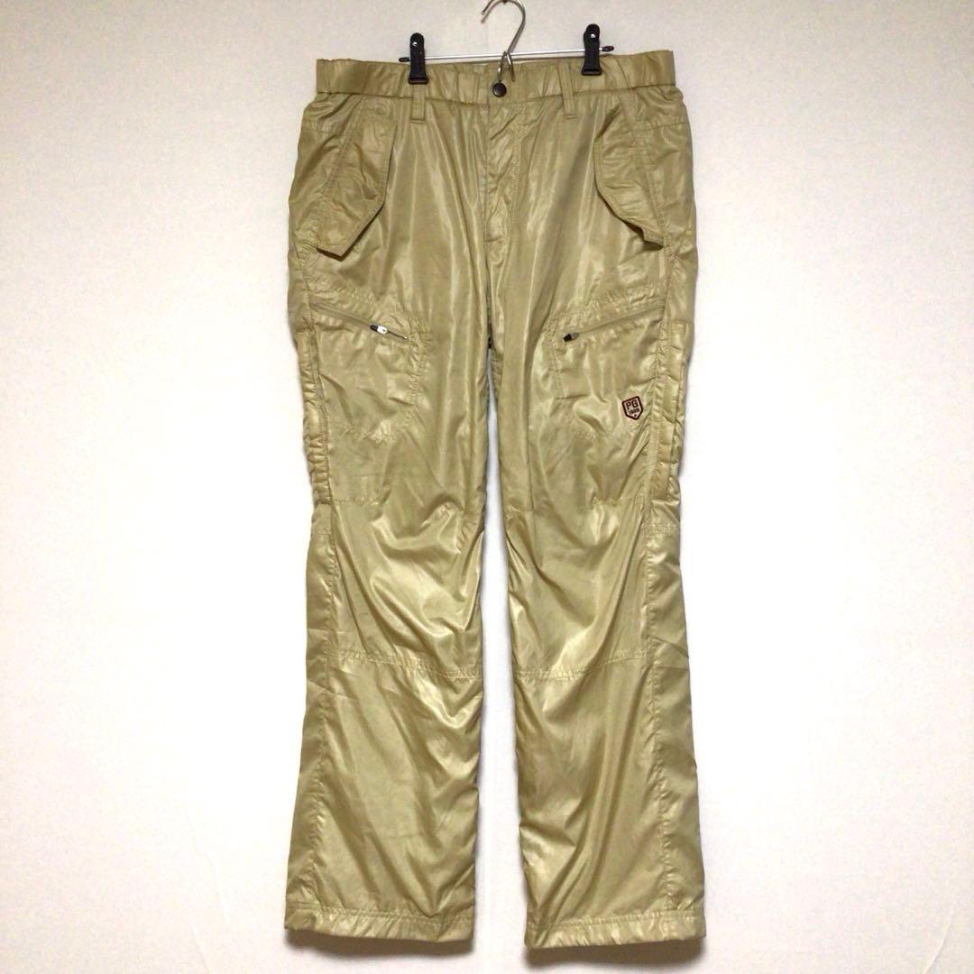 パーリーゲイツ デカロゴ 蓄熱パンツ ゴルフウェア 防風 ドローコード 6