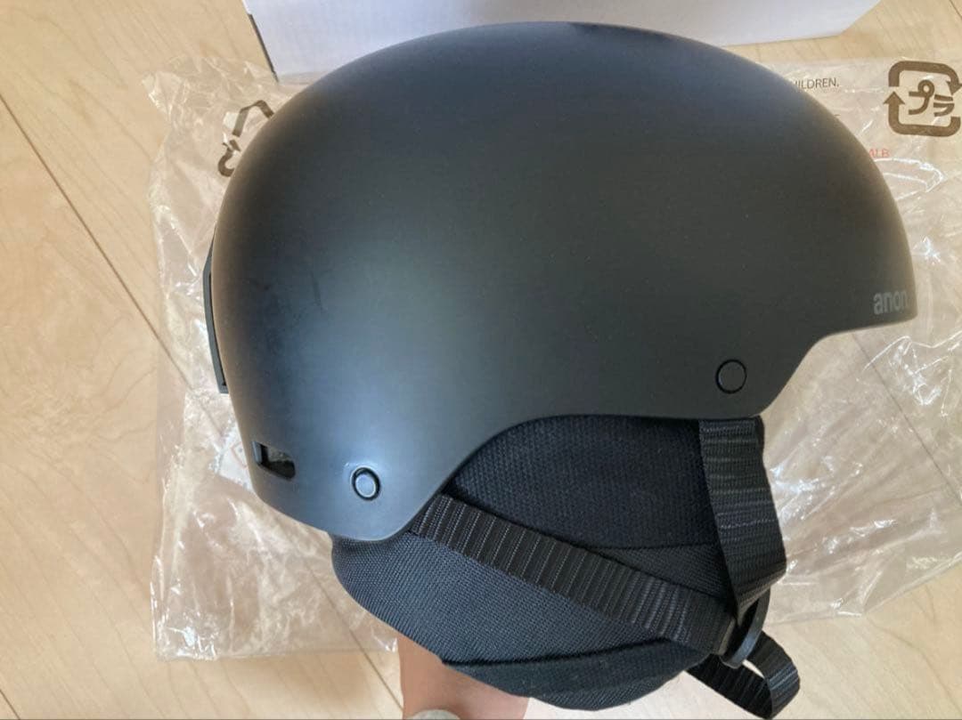 anonスキー&スノーボード ヘルメット 黒 S 【美品】