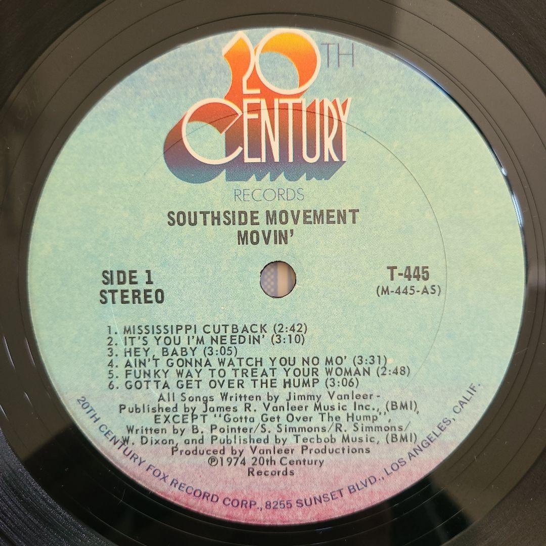 ★ＵＳオリジナル盤★『ムーヴィン'』サウスサイド・ムーヴメント