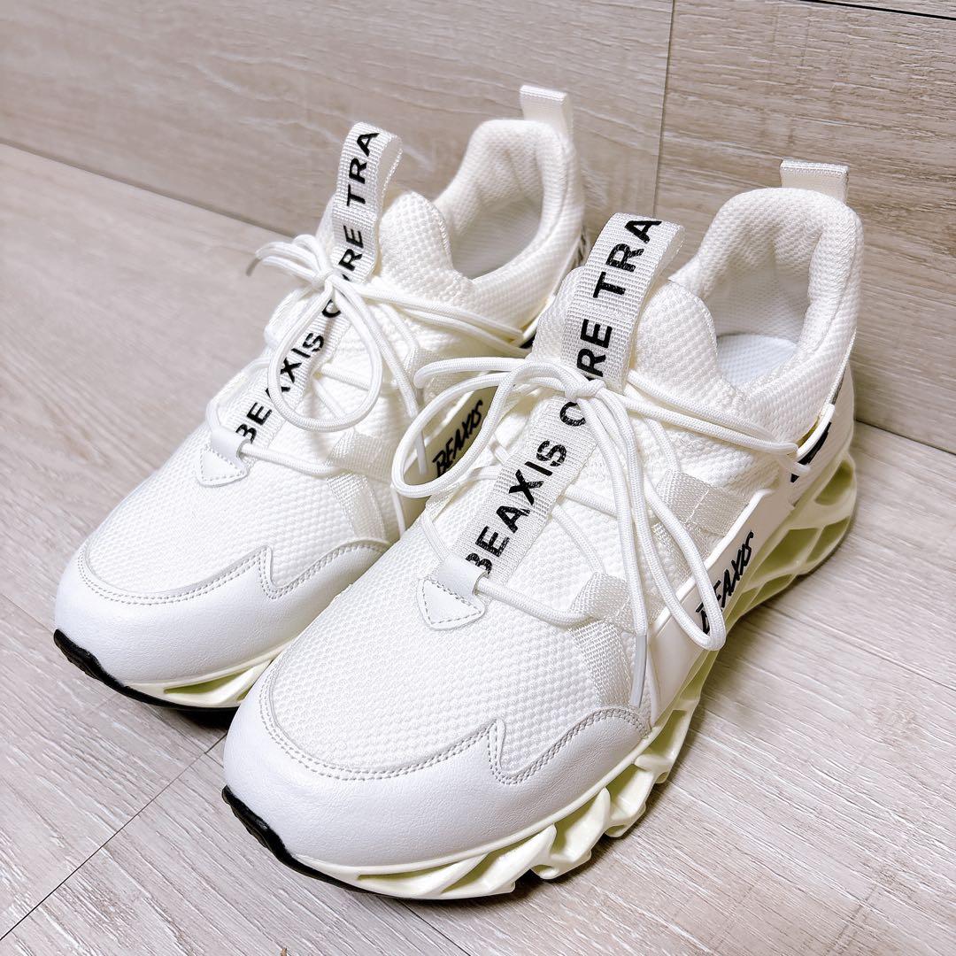 ⭐極美品⭐BEAXIS ビーアクシス バランスコア スニーカー 2 M 24㎝