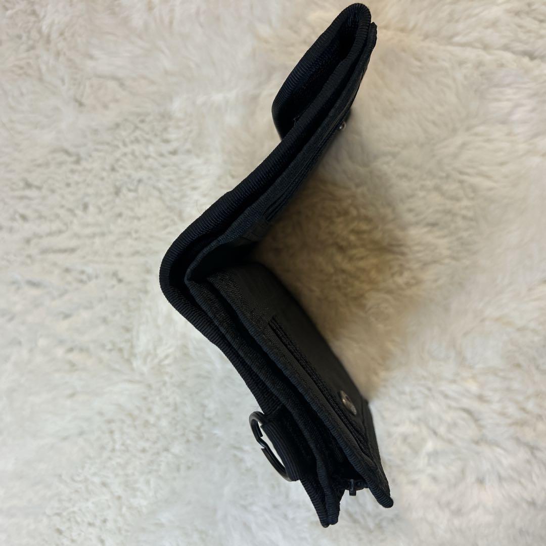 ポーター ヒート 二つ折り財布 ブラック　ウォレット　ナイロン