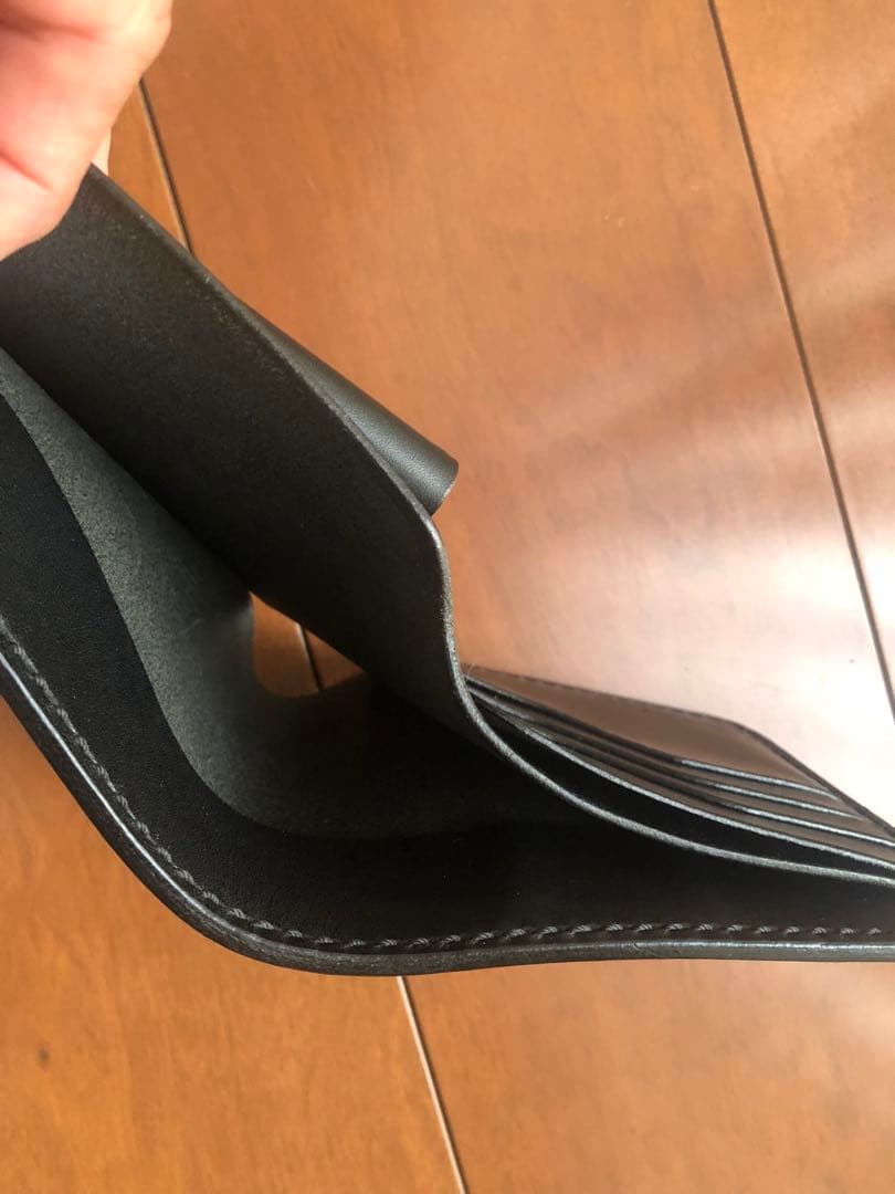 ビーズ屋公ちゃん サドルバタフライウォレット Bタイプ 黒　状態良好