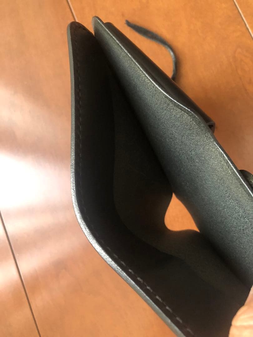 ビーズ屋公ちゃん サドルバタフライウォレット Bタイプ 黒　状態良好