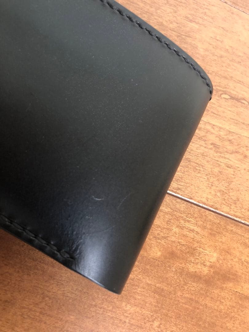 ビーズ屋公ちゃん サドルバタフライウォレット Bタイプ 黒　状態良好