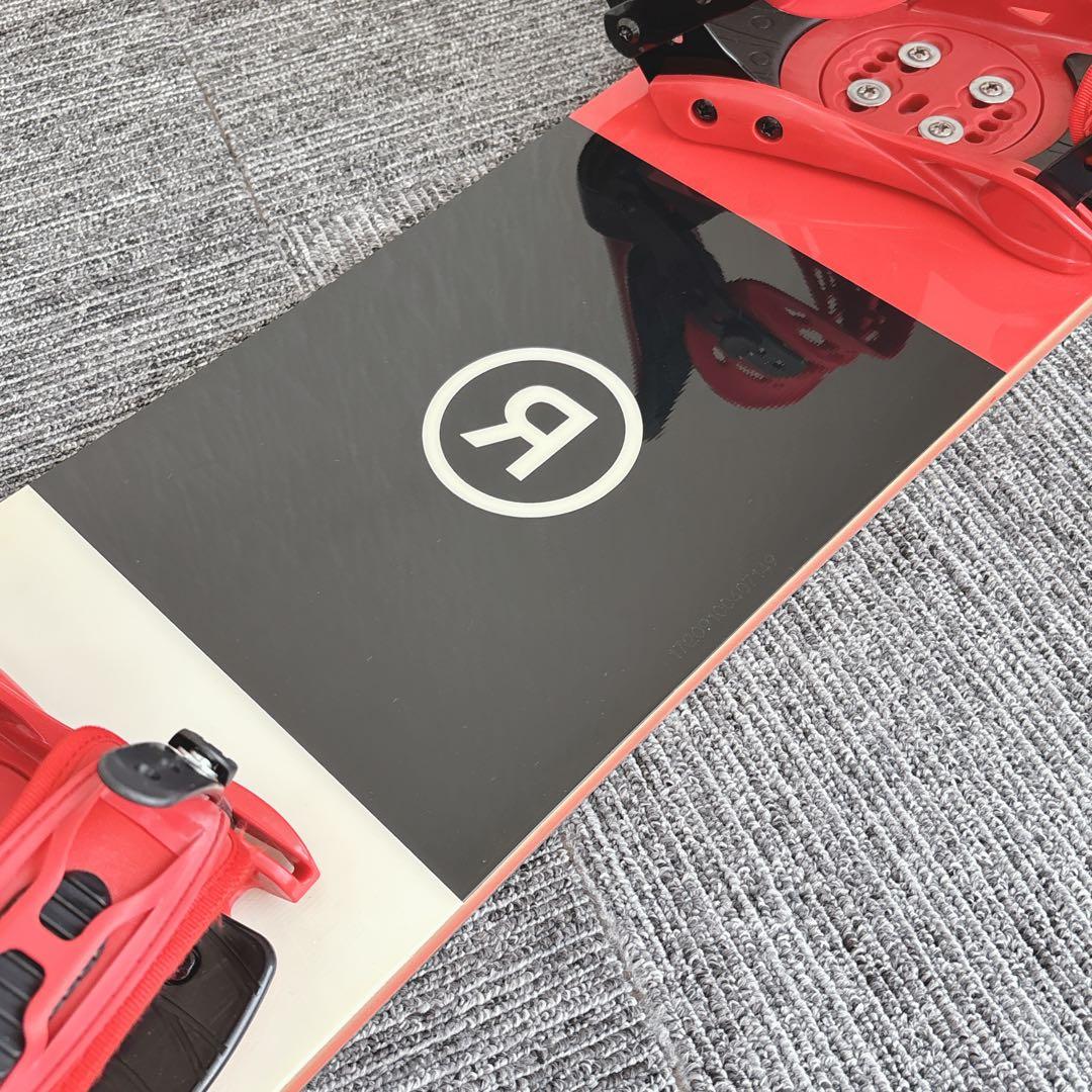 57美品❗️超豪華❗️RIDE×ZUMAメンズスノーボードセット★149cm+ビン付