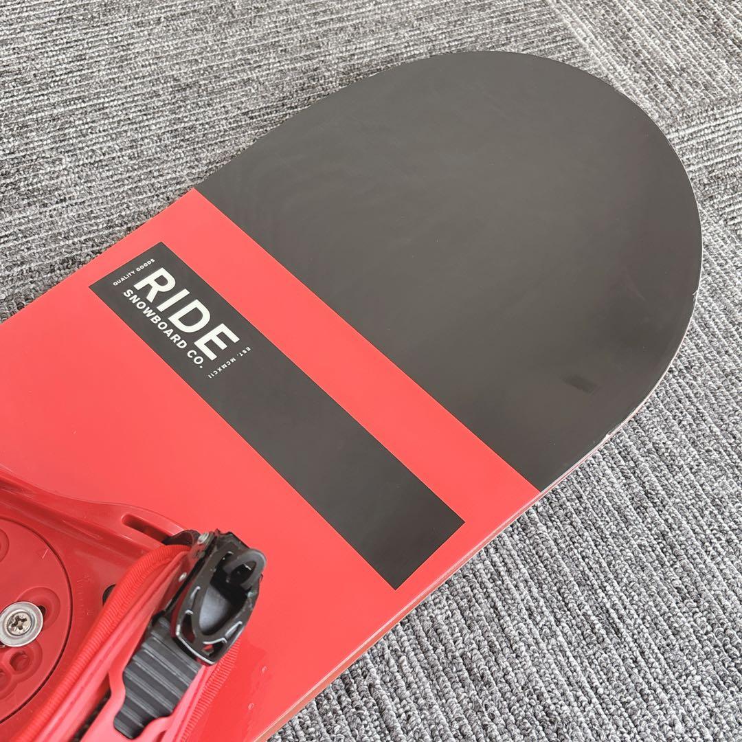 57美品❗️超豪華❗️RIDE×ZUMAメンズスノーボードセット★149cm+ビン付