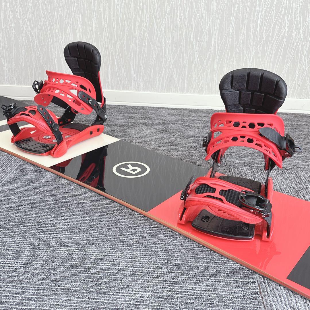 57美品❗️超豪華❗️RIDE×ZUMAメンズスノーボードセット★149cm+ビン付