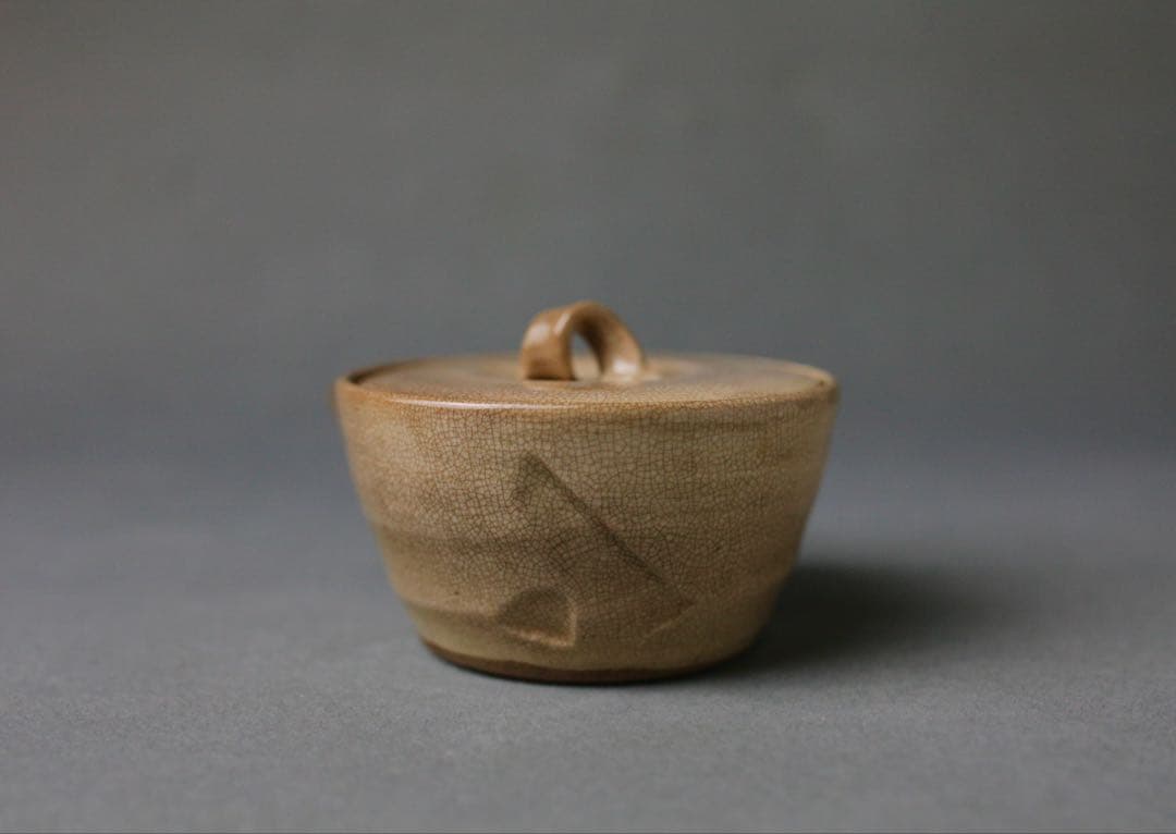 十世 坂高麗左衛門 萩焼 唐口 急須 宝瓶 共箱 茶器