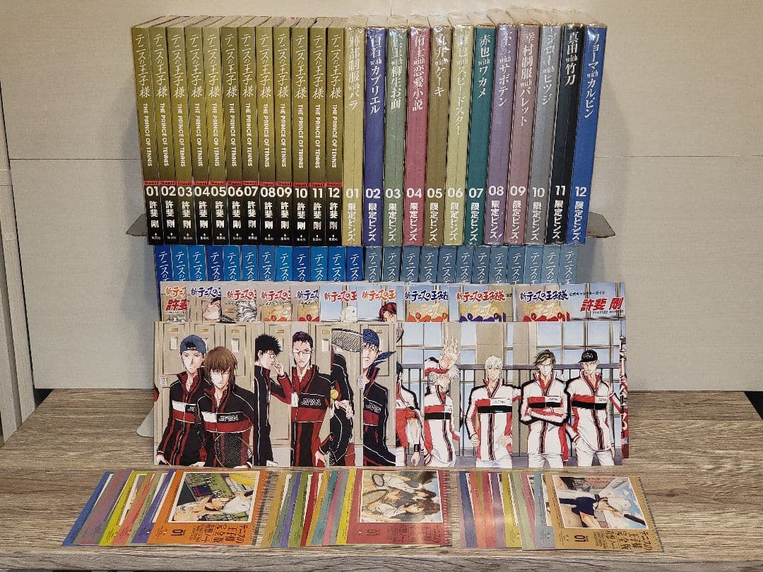 【ペアプリ・限定ピンズ・着想ノート付属】テニスの王子様 season 1~3