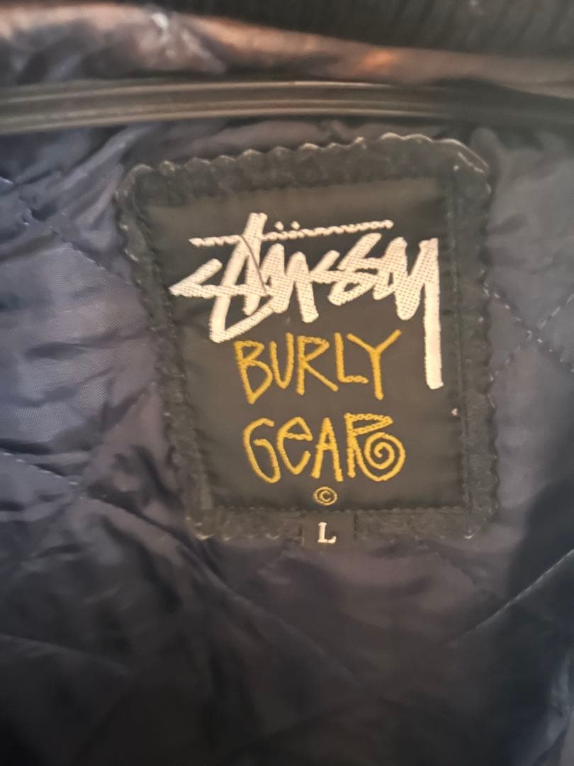Stussy Burly Gear スタジャン Lサイズ