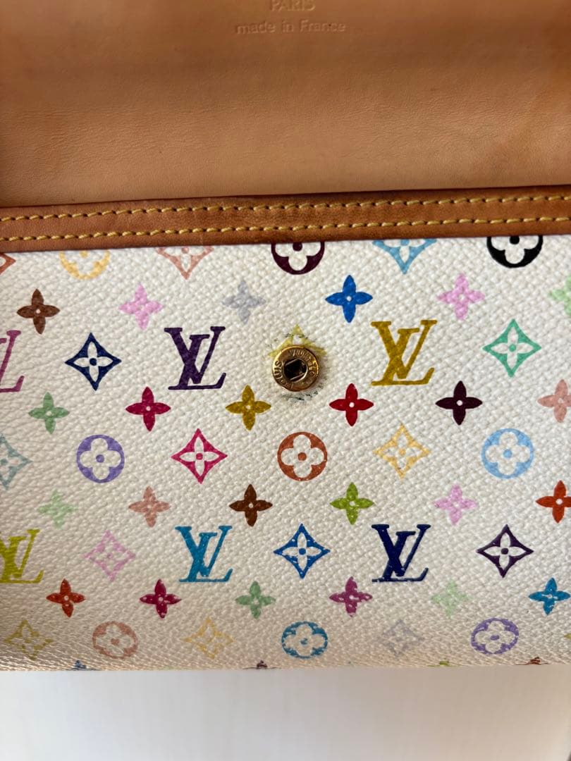 Louis Vuitton マルチカラー 長財布　箱付き