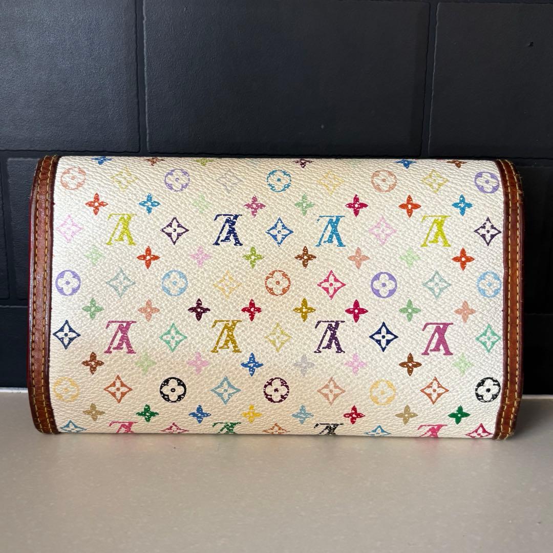 Louis Vuitton マルチカラー 長財布　箱付き