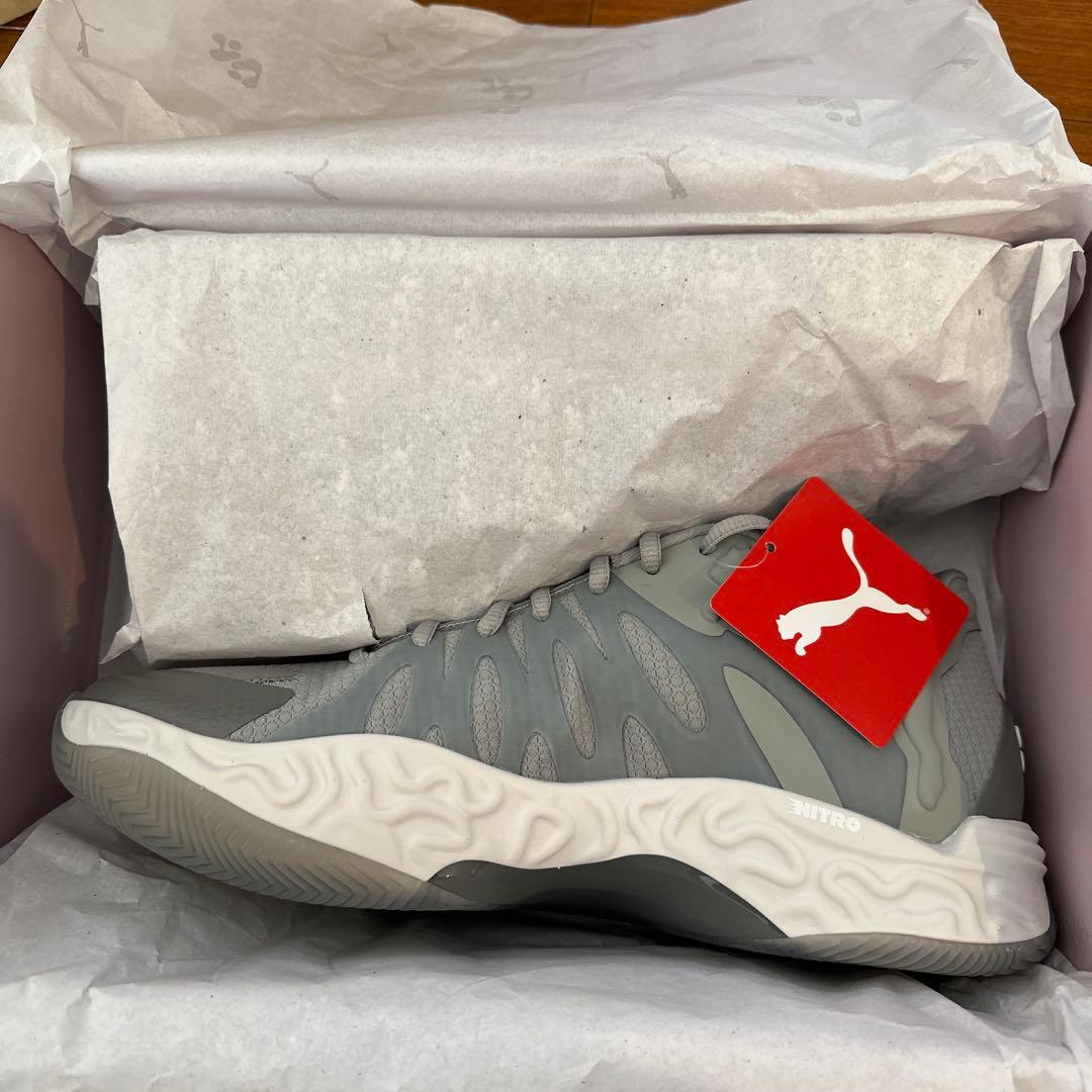 シューズ(男性用) Puma HAL1 Gray Echo-Feather Gray 29cm