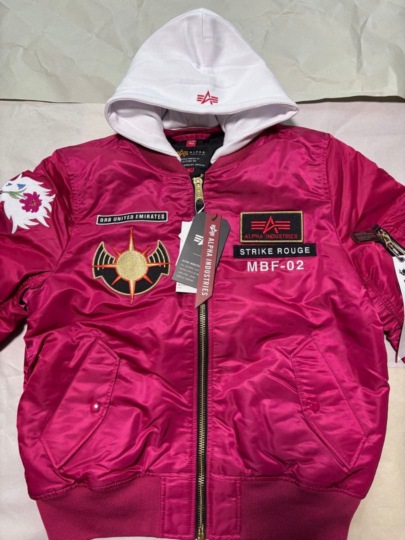 STRICT-G ALPHA MA-1 カガリ・ユラ・アスハ Lサイズ　新品