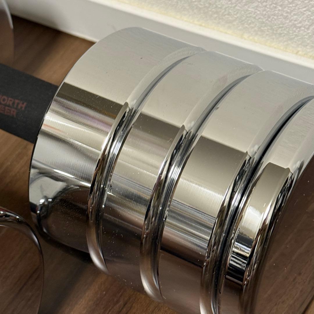 Northdeer ダンベル 可変式20kg 鏡面仕上げ クロムメッキ仕上げ ①