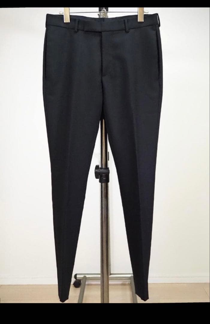 ディオール 14AWモヘア混ウールスラックス44 クリスヴァンアッシュ