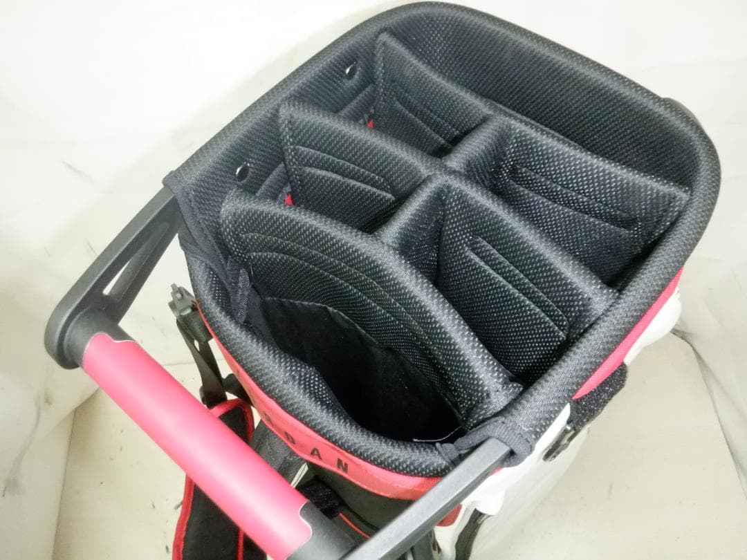 JORDAN★ジョーダン★9.5型★軽量★良品★スタンド(WH×BK×RED)