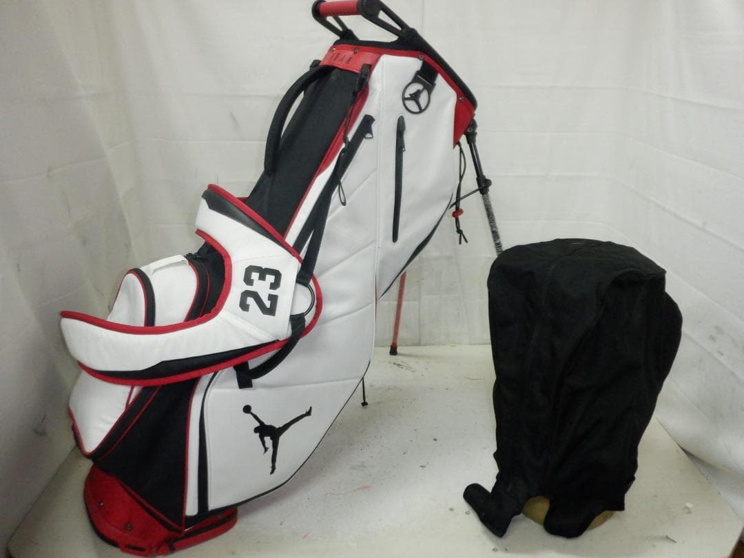 JORDAN★ジョーダン★9.5型★軽量★良品★スタンド(WH×BK×RED)