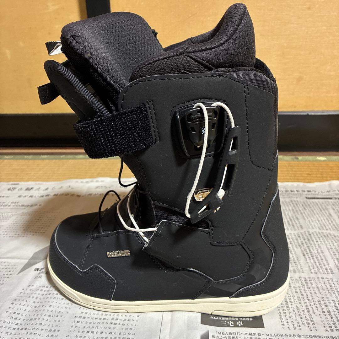 19-20 DEELUXE【ID】BLACK 26.5cm【一部接着あり】