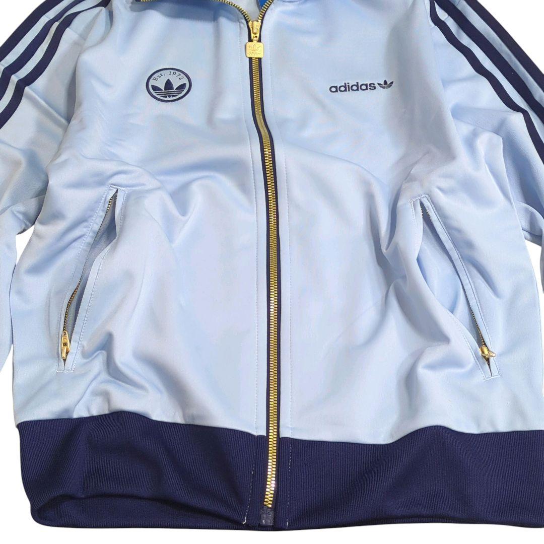 Ｓ）アディダス adidas ファイヤーバード ジャージ 長袖 ブルー水色