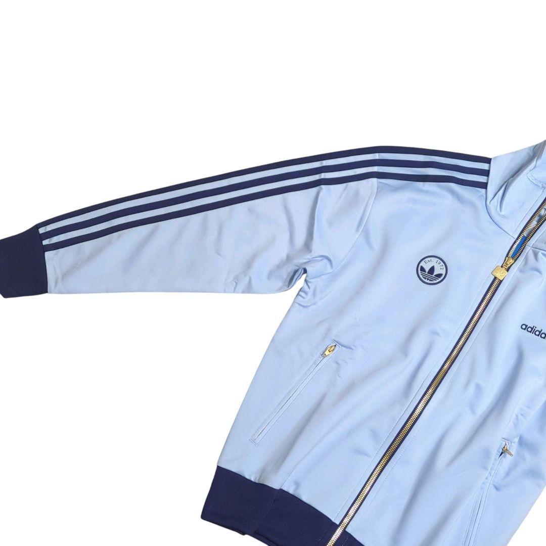 Ｓ）アディダス adidas ファイヤーバード ジャージ 長袖 ブルー水色