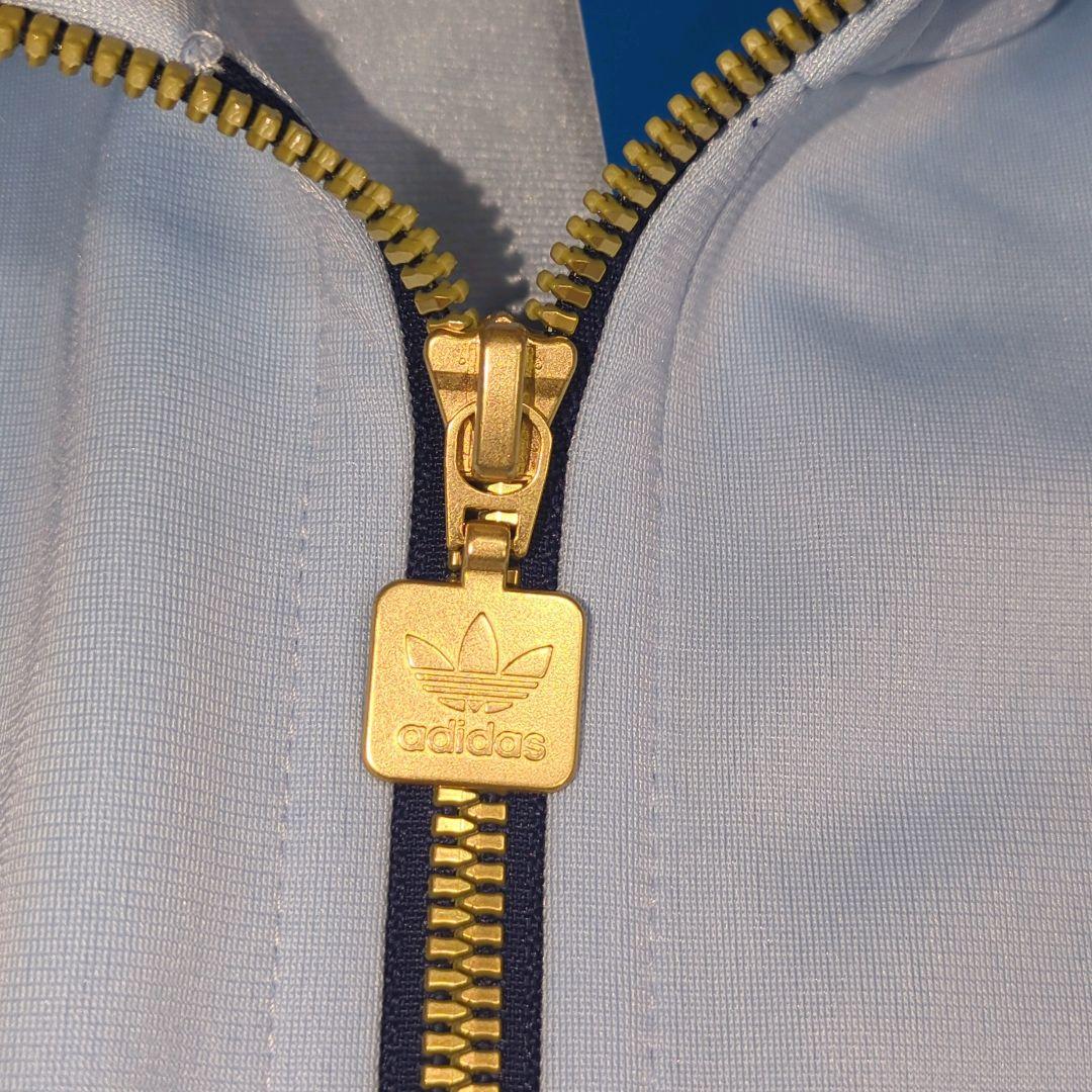 Ｓ）アディダス adidas ファイヤーバード ジャージ 長袖 ブルー水色