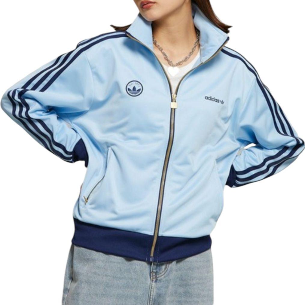 Ｓ）アディダス adidas ファイヤーバード ジャージ 長袖 ブルー水色