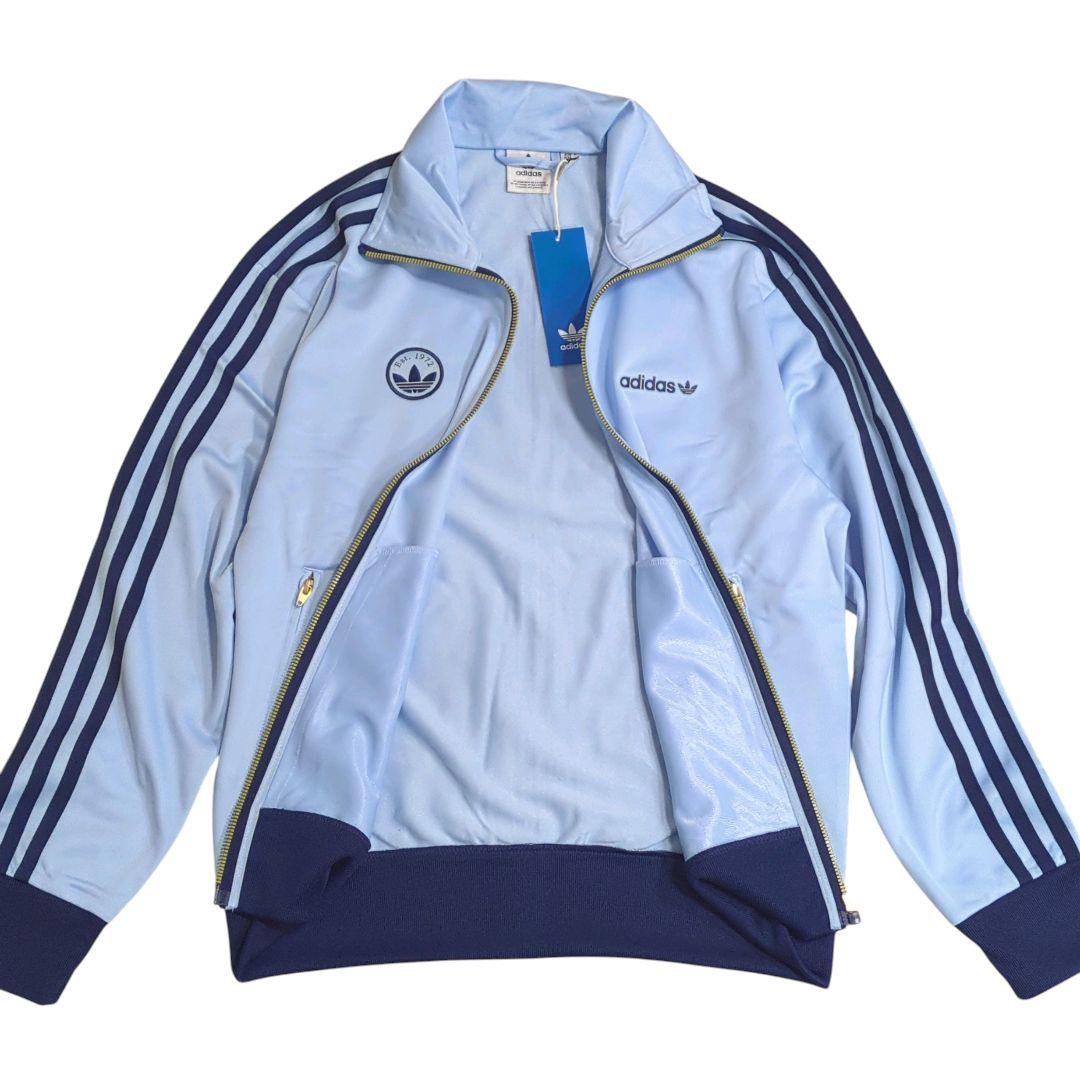 Ｓ）アディダス adidas ファイヤーバード ジャージ 長袖 ブルー水色