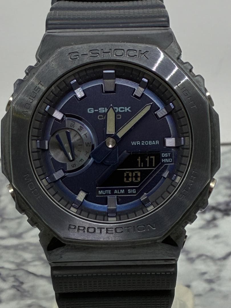 CASIO G-SHOCK GM-2100N　アナデジ　メタル　カシオーク