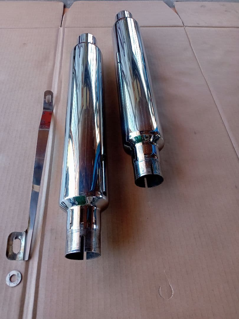 ハーレーダイナシリーズ用　モーターステージスリップオンマフラー