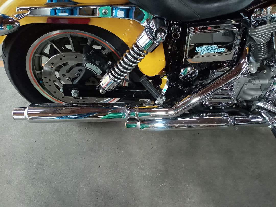 ハーレーダイナシリーズ用　モーターステージスリップオンマフラー