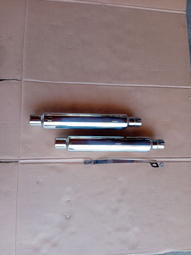 ハーレーダイナシリーズ用　モーターステージスリップオンマフラー