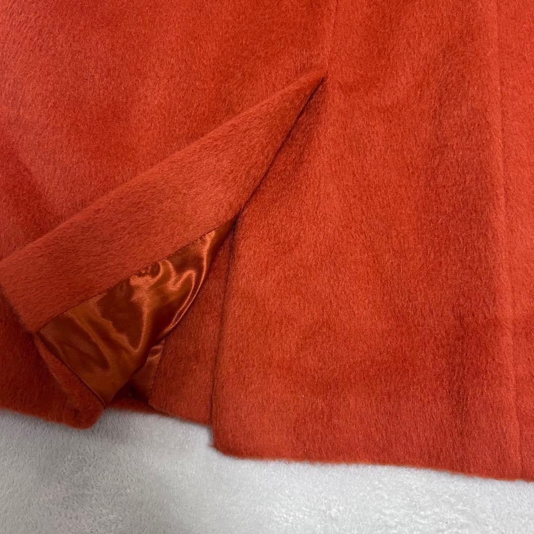 美品✨マックスマーラ✨ペニーブラック　モヘア 綺麗　ふんわりシャギーコート　42