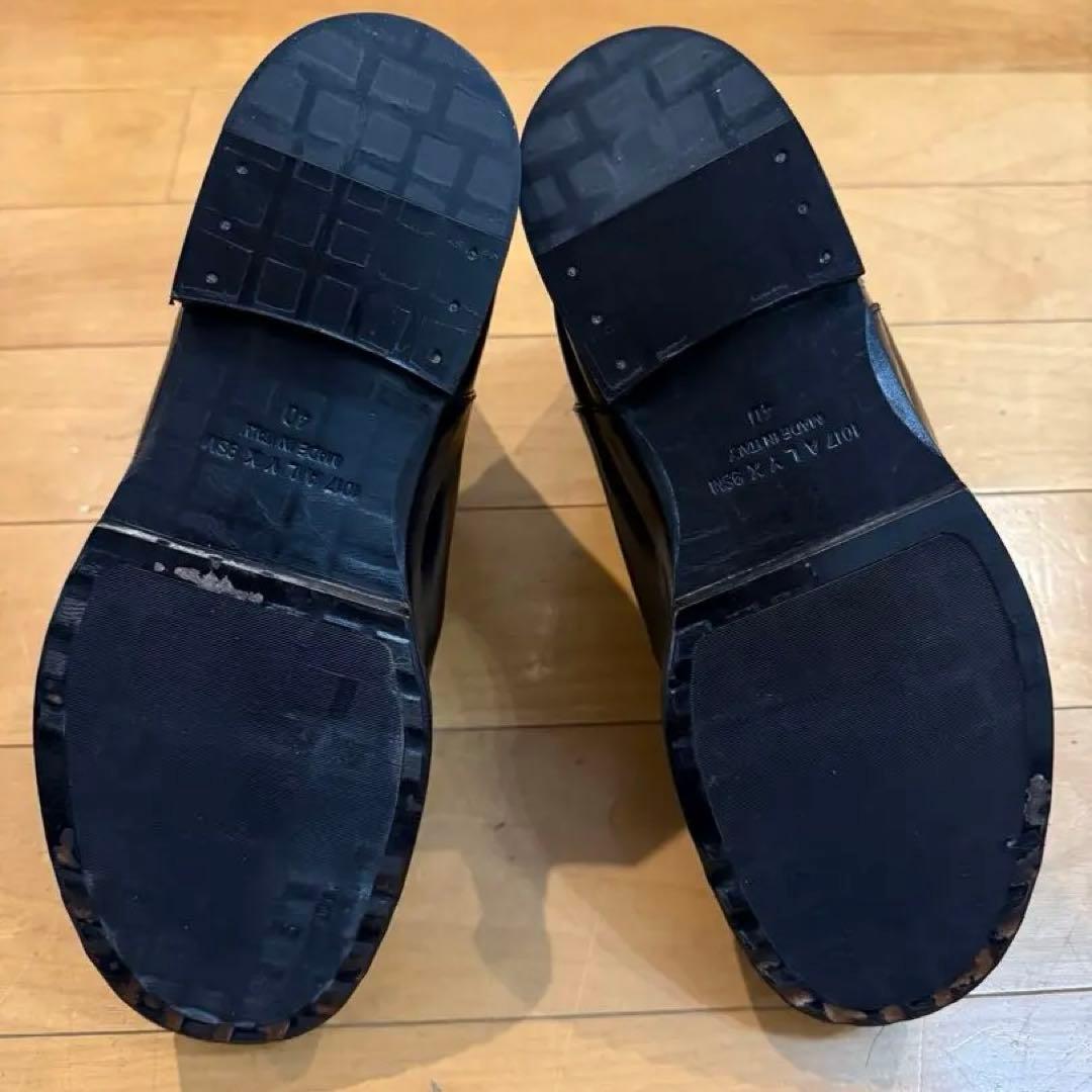 1017 ALYX 9SM アリクス ブーツ 厚底 ビブラム