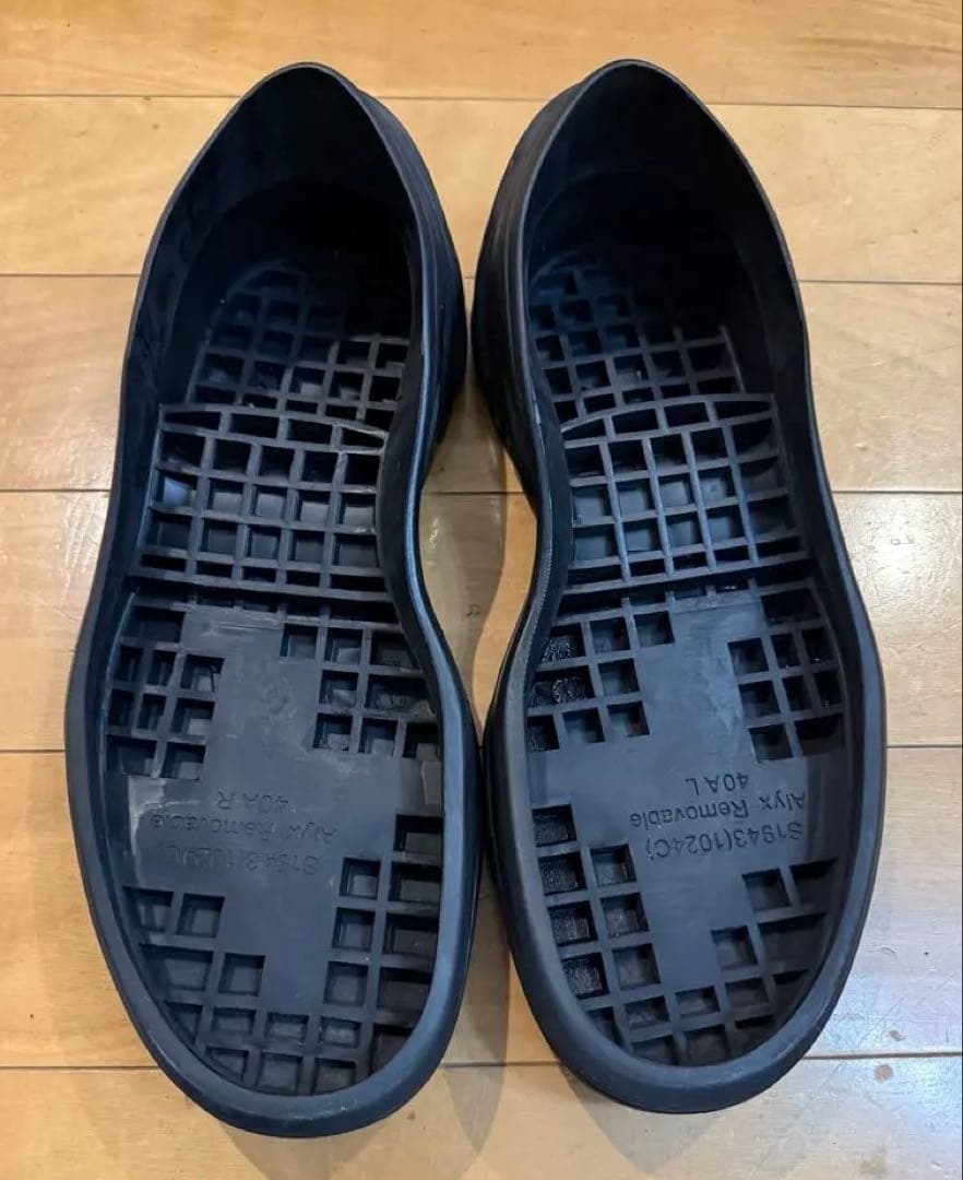 1017 ALYX 9SM アリクス ブーツ 厚底 ビブラム