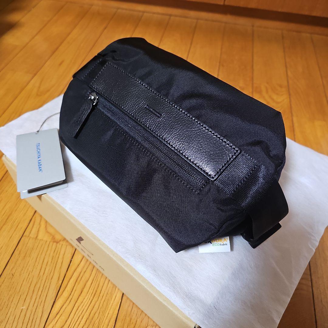 土屋鞄 CORDURA ECO スモールクロスボディバッグ ブラック