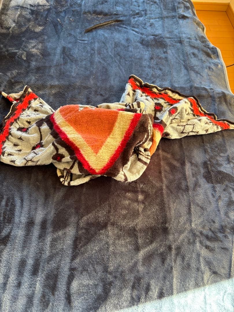 kapital 縮絨ストール　マフラー　難あり