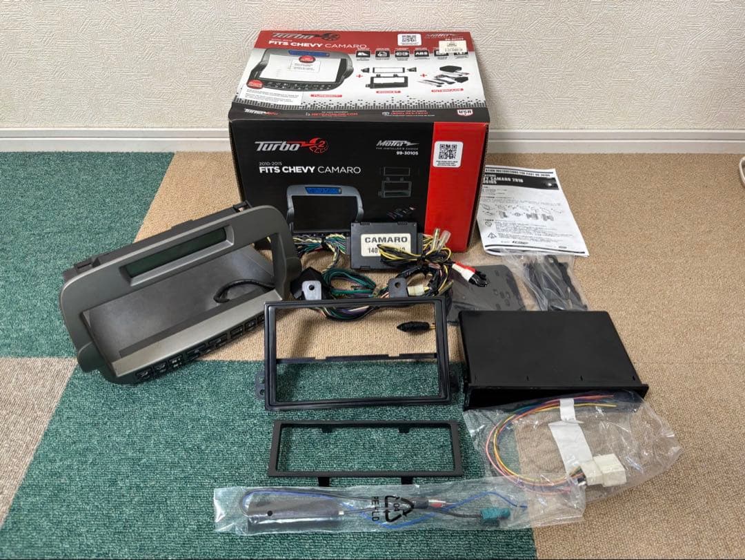 値下げ！シボレー カマロ(2010y～) 社外オーディオ＆ナビ 取付キット中古品