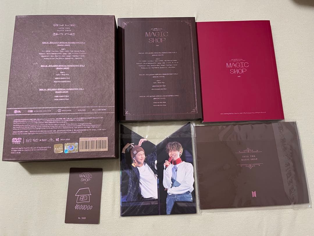 BTS MAGIC SHOP DVD 日本公演 日本語字幕付 トレカ ユンギ