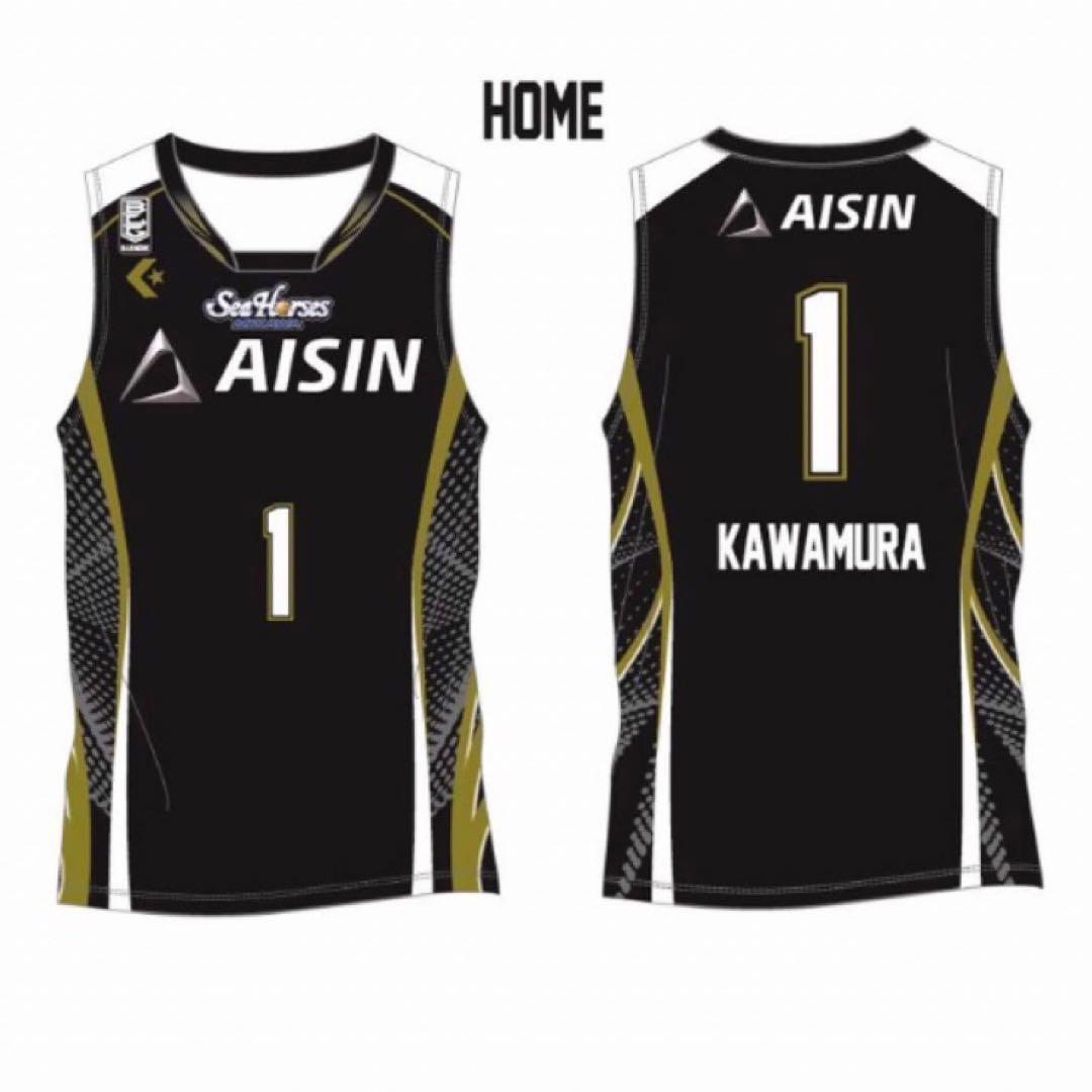 新品 Bリーグ シーホース三河 川村卓也 オーセンティックユニフォーム