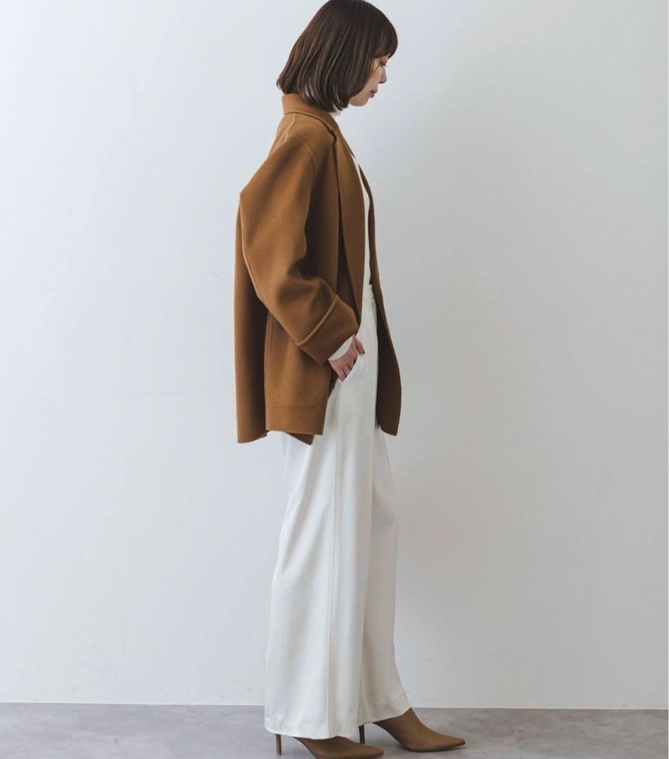 ◆タグ付き新品◆Noble Super160sチェスターミドルコート