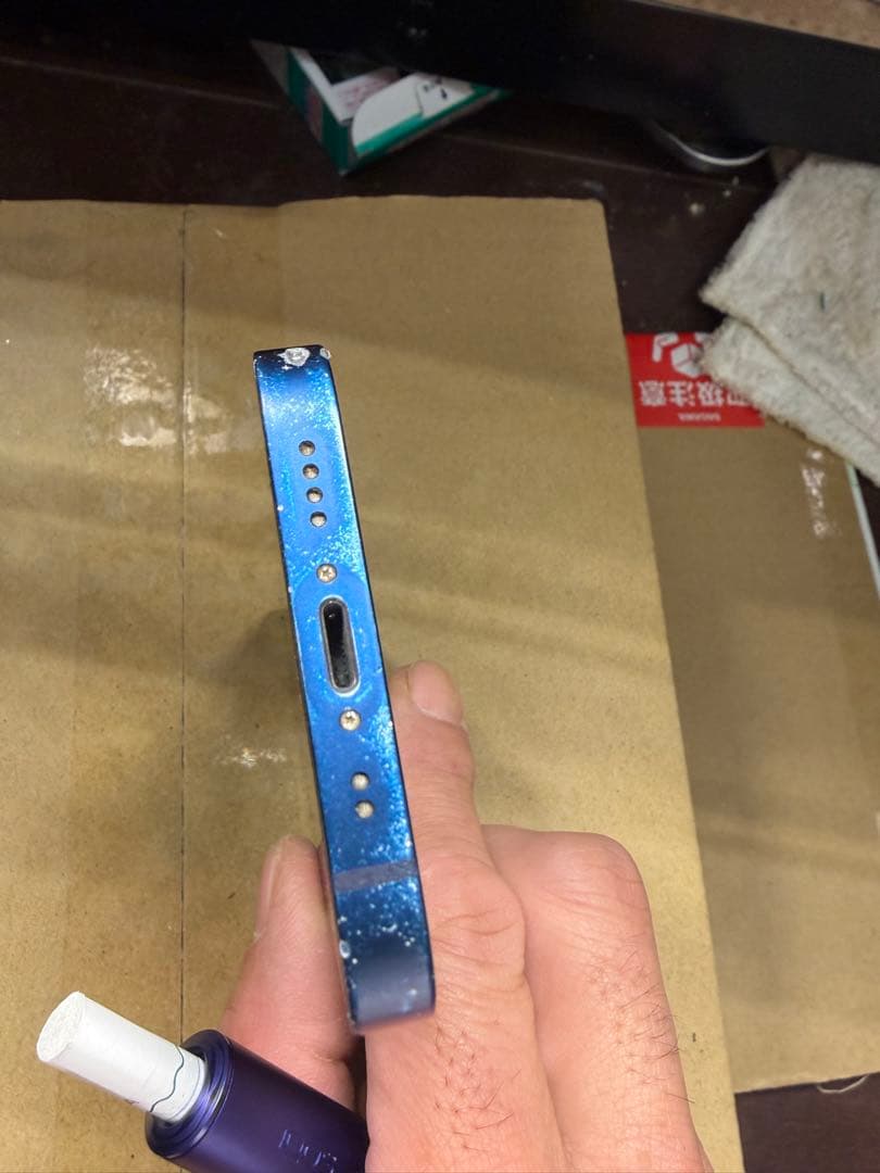 Apple iPhone 12 mini青色 本体