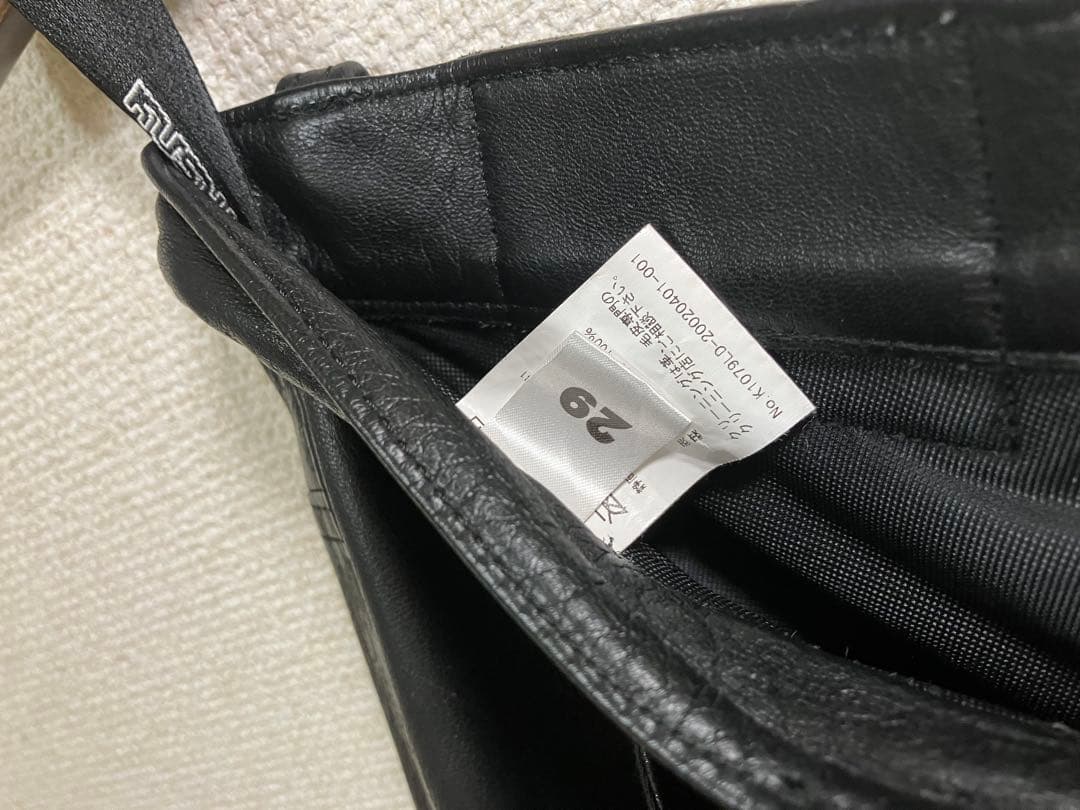 クシタニ　鹿革　レザーパンツ