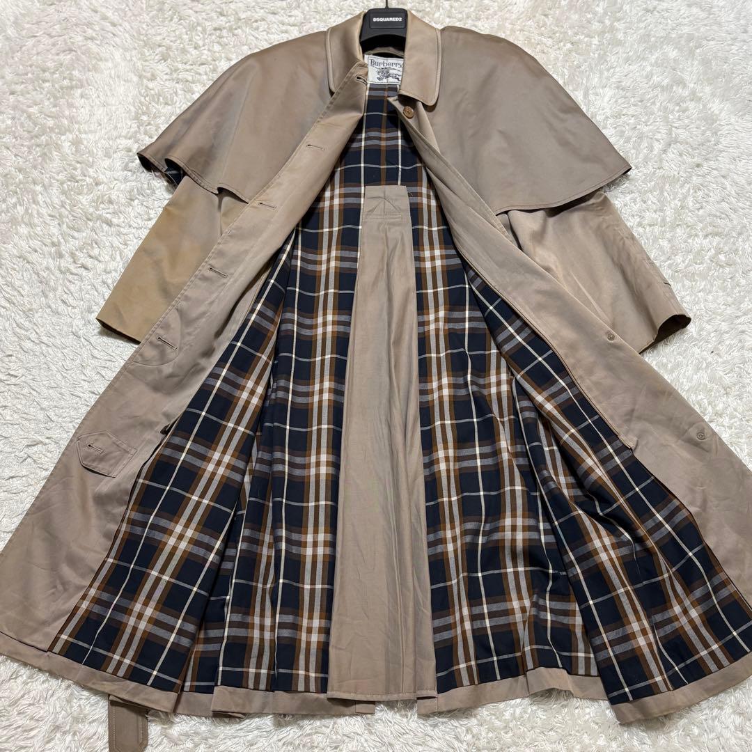 希少✨Burberry's ヴィンテージ ケープ・インナー付 ステンカラーコート