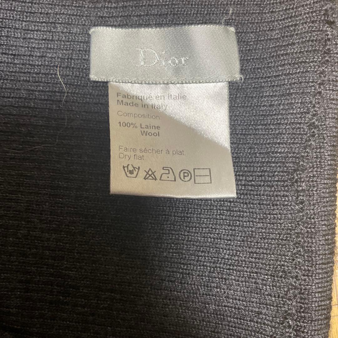美品✨ Dior ディオール マフラー メンズ ビー 蜂 ブラック