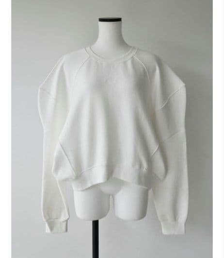 【新品未使用】AMOMMA PUFF SLEEVE SWEAT　裏毛